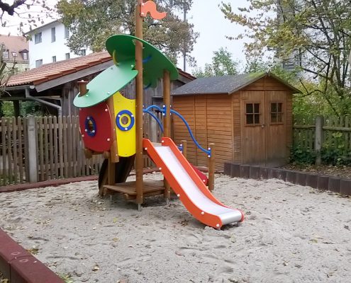 Spielgerät für Kindergrippe, München - M+D Garten- und Landschaftsbau GmbH
