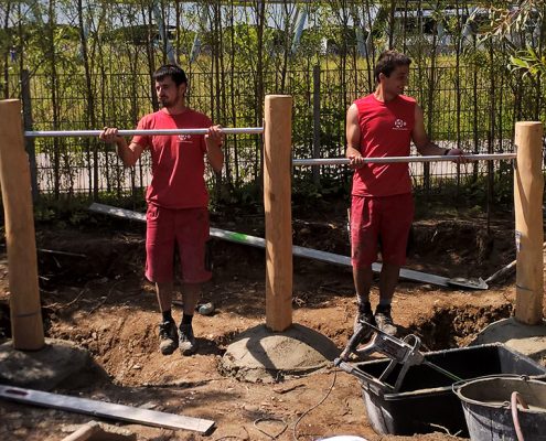 Neuer Spielplatz und Spielsand - © M+D Garten- und Landschaftsbau GmbH