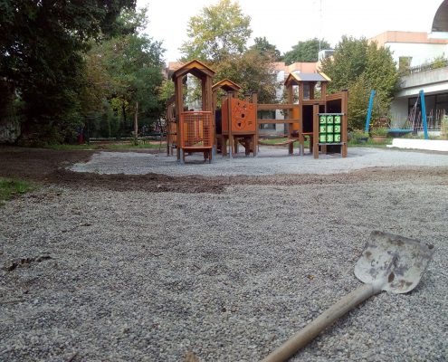 Neuer Spielplatz in München-Moosach - © M+D Garten- und Landchaftsbau GmbH